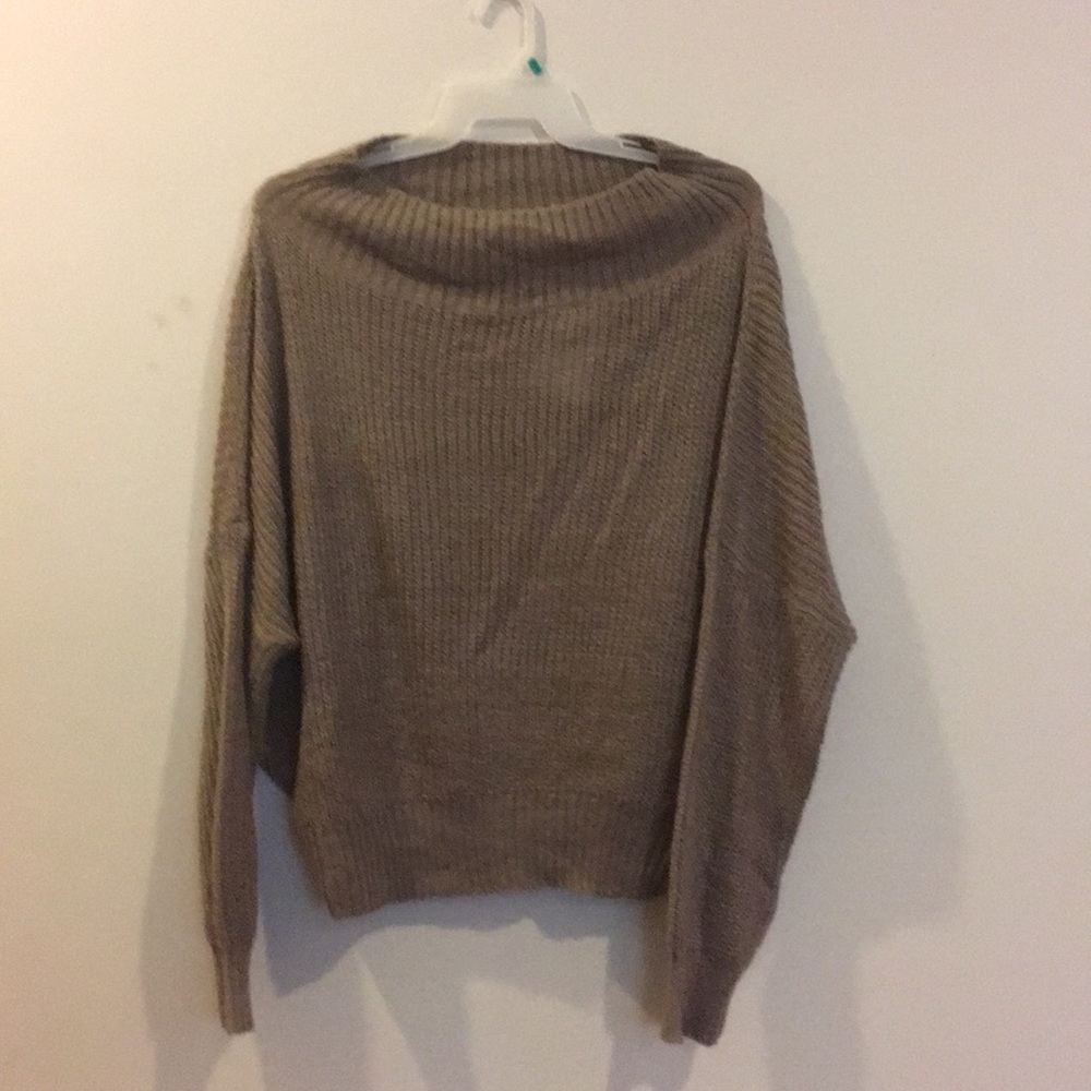 Off Shoulder Sweater